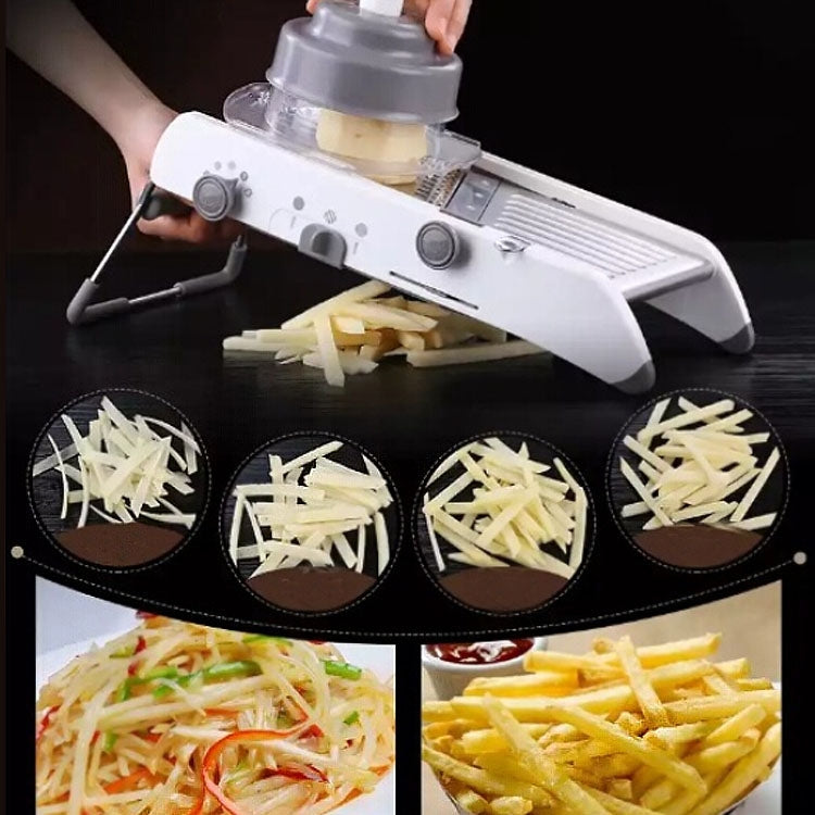 Frantoio tritatutto affettatrice lunga multifunzionale in acciaio inossidabile, Long Stainless Steel Grater