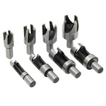 Punzone per la lavorazione del legno con cavatappi in acciaio al carbonio 8 in 1, 8 In 1 Corkscrew