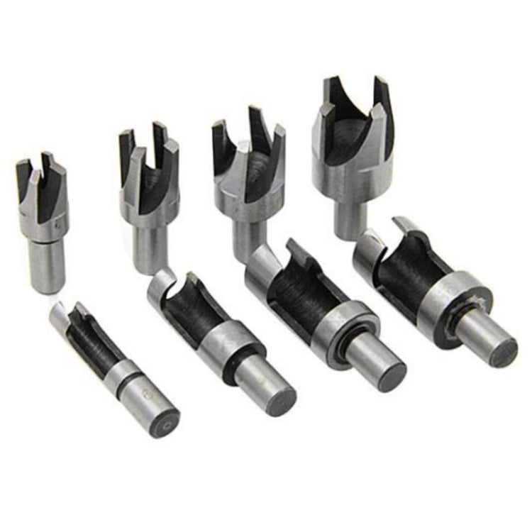 Punzone per la lavorazione del legno con cavatappi in acciaio al carbonio 8 in 1, 8 In 1 Corkscrew