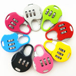 2 pezzi Mini password Piccolo lucchetto Blocco bagagli Blocco password digitale