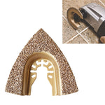 Accessori per tesori multiuso Accessori per utensili elettrici Lama per utensile multifunzione Lama per sega Lama per sega in carburo, Large Semicircular, Semi-circular, Polishing Blade, Shaped, Finger