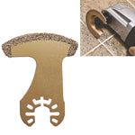 Accessori per tesori multiuso Accessori per utensili elettrici Lama per utensile multifunzione Lama per sega Lama per sega in carburo, Large Semicircular, Semi-circular, Polishing Blade, Shaped, Finger