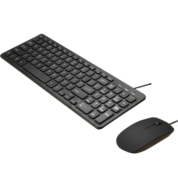 MLD-568 Set tastiera mouse con filo da gioco per ufficio, lunghezza cavo: 1,25 m