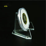 Portamonete per raccolta badge con treppiede in acrilico, Tripod Coin Display Rack