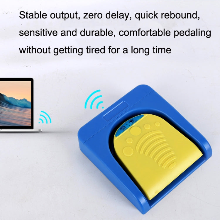 Pcsensor Adattatore per tastiera con interruttore di controllo a pedale wireless Bluetooth per computer, One-Pendal One-Button, One-Pendal Two-Button, Two-Pendal Two-Button, Two-Pendal Four-Button