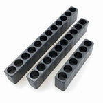 Porta carte di archiviazione e porta carte di archiviazione con testa in batch da 4 pezzi con gambo esagonale, 6-Hole, 10-Hole, 12-Hole