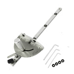 Strumento di misurazione per sega da tavolo per legno, righello scorrevole per spintore per la lavorazione del legno, Single Tenon, Aluminum Handle, Copper Handle, Aluminum Handle + Tenon, Aluminum Handle + Tenon + Limit, Copper Handle + Tenon + Limit ...