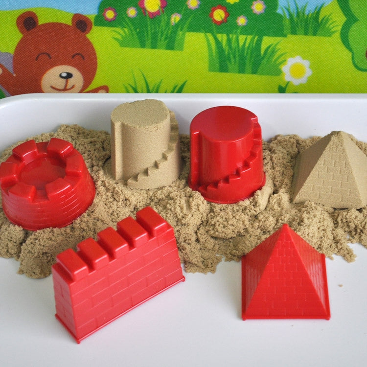 4 pezzi di giocattoli educativi per bambini, stampi per castelli, giochi con strumenti di sabbia, Educational Toys
