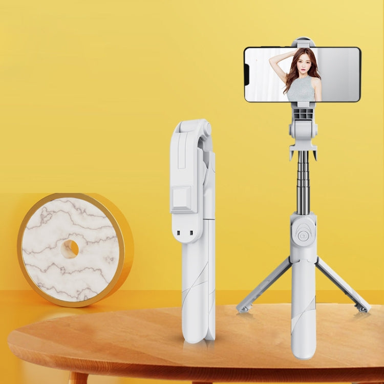 Mini bastone selfie con treppiede Bluetooth e luce LED