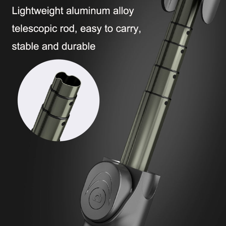 Mini bastone selfie con treppiede Bluetooth e luce LED