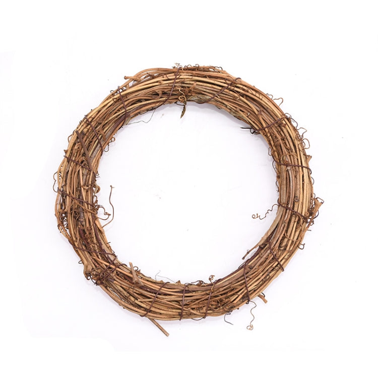 2 pezzi di albero di vite ghirlanda di Natale decorazione da giardino in rattan fai da te decorazione per finestra in rattan, 10CM, 15CM, 20CM, 25CM, 30CM