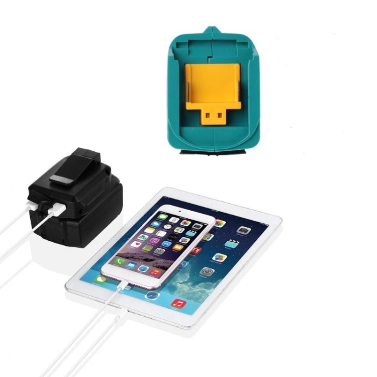 Adattatore USB per ricarica batteria Makita 14,4V 18V