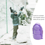 Pupazzo di neve 3D gioco neve bambini 24x18x8 cm
