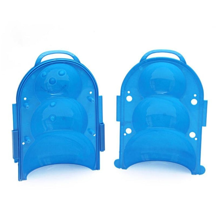 Pupazzo di neve 3D gioco neve bambini 24x18x8 cm