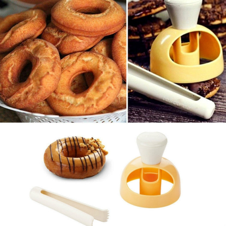 Strumento per snack da cucina in plastica per torta fondente fai-da-te, DIY Donut Mold
