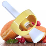 Strumento per snack da cucina in plastica per torta fondente fai-da-te, DIY Donut Mold