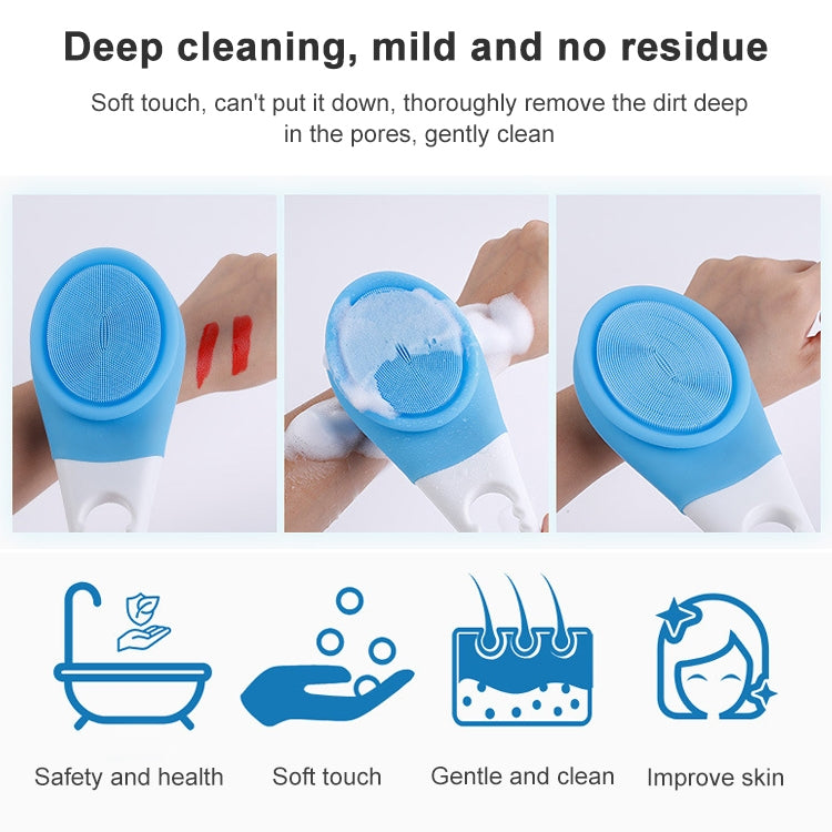 Spazzola da bagno elettrica regolabile per massaggio SPA, vasca da bagno completamente automatica, spazzola per la schiena, spazzola da bagno con manico lungo, 45.8cmx8.5cmx4cm