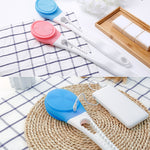 Spazzola da bagno elettrica regolabile per massaggio SPA, vasca da bagno completamente automatica, spazzola per la schiena, spazzola da bagno con manico lungo, 45.8cmx8.5cmx4cm