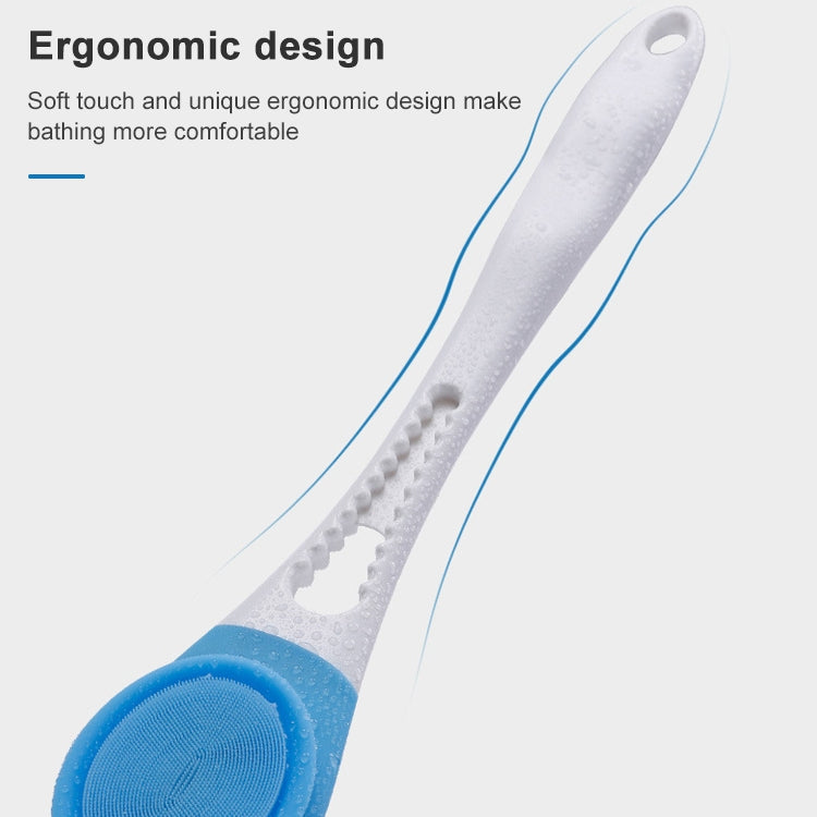 Spazzola da bagno elettrica regolabile per massaggio SPA, vasca da bagno completamente automatica, spazzola per la schiena, spazzola da bagno con manico lungo, 45.8cmx8.5cmx4cm