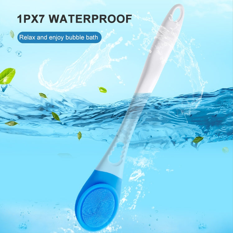 Spazzola da bagno elettrica regolabile per massaggio SPA, vasca da bagno completamente automatica, spazzola per la schiena, spazzola da bagno con manico lungo, 45.8cmx8.5cmx4cm
