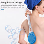 Spazzola da bagno elettrica regolabile per massaggio SPA, vasca da bagno completamente automatica, spazzola per la schiena, spazzola da bagno con manico lungo, 45.8cmx8.5cmx4cm