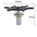 NB-1990 Rondella per tazza automatica per bicchiere da birra incorporata in acciaio inossidabile con piastra di scarico, Rinser Cup Washer
