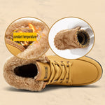 Stivaletti da donna Stivali in pizzo da neve Scarpe con zeppa femminili autunnali e invernali, 35, 36, 37, 38, 39, 40