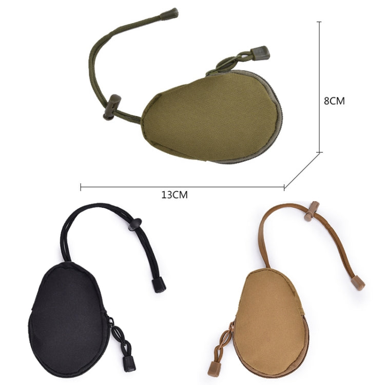 Mini portamonete portachiavi per borsa da trasporto EDC per escursionismo all'aperto