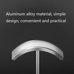 Espositore in lega di alluminio per cuffie 23,5x10,5x8 cm