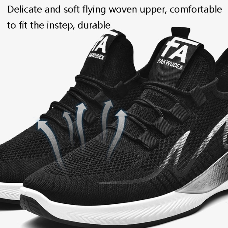 TL-601 Scarpe da coppia per tessitura volante Scarpe traspiranti basse da donna, 36, 37, 38, 39, 40