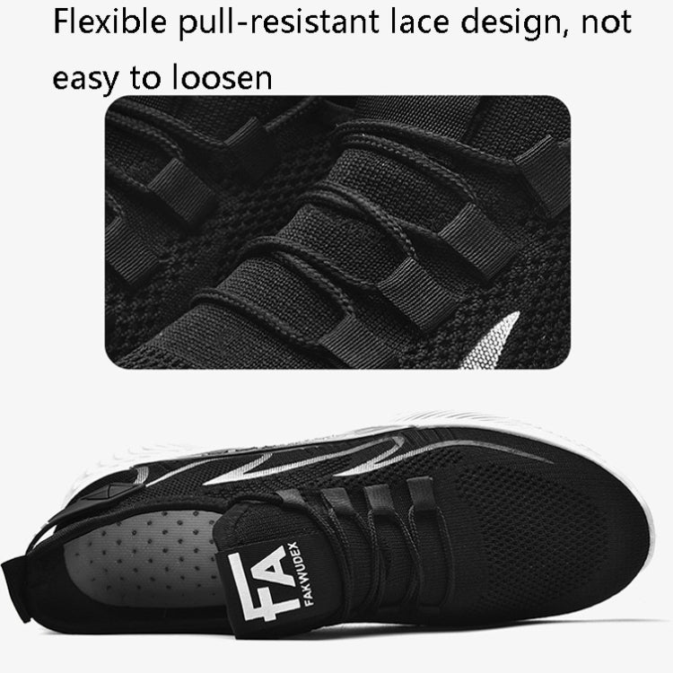 TL-601 Scarpe da coppia per tessitura volante Scarpe traspiranti basse da donna, 36, 37, 38, 39, 40