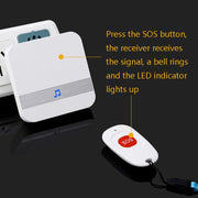 Campanello con telecomando wireless per la casa intelligente CACAZI C1, US Plug, EU Plug, UK Plug