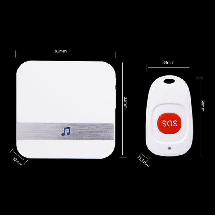Campanello wireless per casa intelligente CACAZI C1