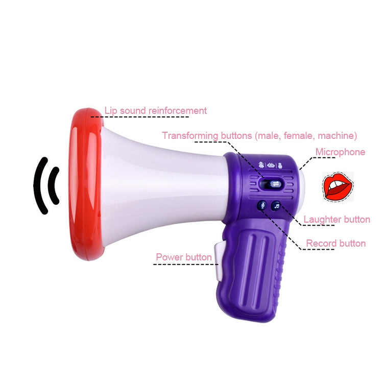 Altoparlanti per microfono palmare per bambini Altoparlante acustico Trucchi musicali elettrici Giocattoli, consegna casuale di colori