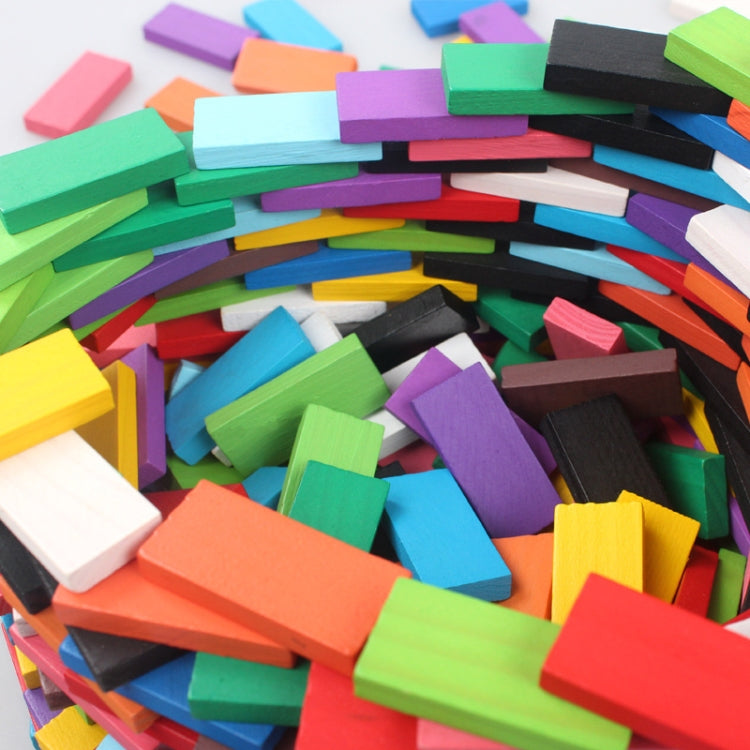 120 blocchi da costruzione in legno per bambini