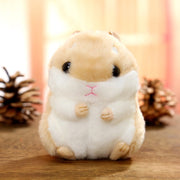 Simpatica bambola di peluche con ciondolo portachiavi con criceto