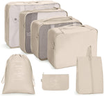 Set di borse da viaggio Borsa da viaggio pieghevole, 7 In 1, 8 In 1 Beam Mouth, 8 In 1 Cosmetic Bag