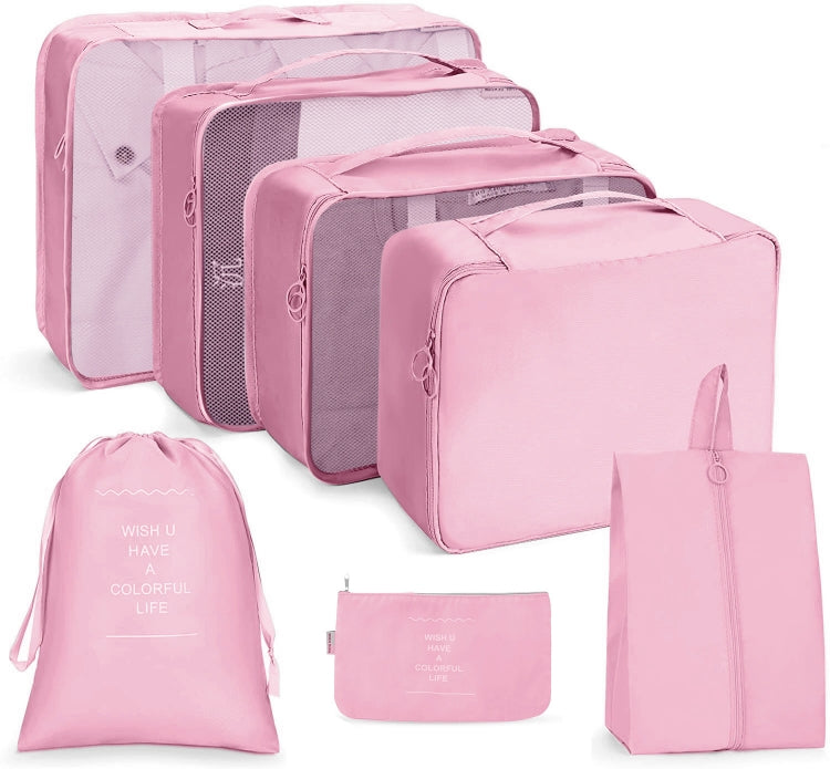 Set di borse da viaggio Borsa da viaggio pieghevole, 7 In 1, 8 In 1 Beam Mouth, 8 In 1 Cosmetic Bag
