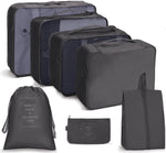 Set di borse da viaggio Borsa da viaggio pieghevole, 7 In 1, 8 In 1 Beam Mouth, 8 In 1 Cosmetic Bag