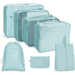Set di borse da viaggio Borsa da viaggio pieghevole, 7 In 1, 8 In 1 Beam Mouth, 8 In 1 Cosmetic Bag