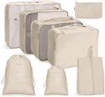 Set di borse da viaggio Borsa da viaggio pieghevole, 7 In 1, 8 In 1 Beam Mouth, 8 In 1 Cosmetic Bag