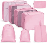 Set di borse da viaggio Borsa da viaggio pieghevole, 7 In 1, 8 In 1 Beam Mouth, 8 In 1 Cosmetic Bag