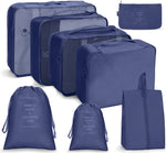 Set di borse da viaggio Borsa da viaggio pieghevole, 7 In 1, 8 In 1 Beam Mouth, 8 In 1 Cosmetic Bag