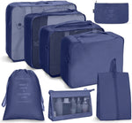Set di borse da viaggio Borsa da viaggio pieghevole, 7 In 1, 8 In 1 Beam Mouth, 8 In 1 Cosmetic Bag