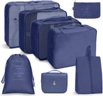 Set di borse da viaggio Borsa da viaggio pieghevole, 8 In 1 Toiletry Bag, 9 In 1 Cosmetic Bag, 9 In 1 Toiletry Bag