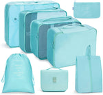 Set di borse da viaggio Borsa da viaggio pieghevole, 8 In 1 Toiletry Bag, 9 In 1 Cosmetic Bag, 9 In 1 Toiletry Bag