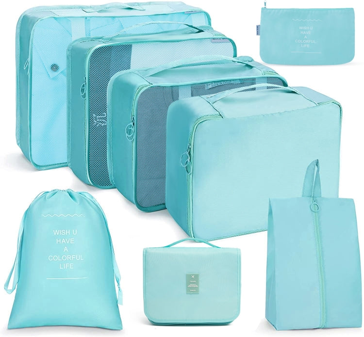 Set di borse da viaggio Borsa da viaggio pieghevole, 8 In 1 Toiletry Bag, 9 In 1 Cosmetic Bag, 9 In 1 Toiletry Bag
