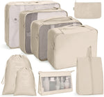 Set di borse da viaggio Borsa da viaggio pieghevole, 8 In 1 Toiletry Bag, 9 In 1 Cosmetic Bag, 9 In 1 Toiletry Bag