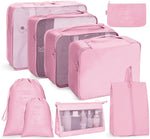 Set di borse da viaggio Borsa da viaggio pieghevole, 8 In 1 Toiletry Bag, 9 In 1 Cosmetic Bag, 9 In 1 Toiletry Bag