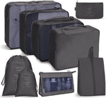 Set di borse da viaggio Borsa da viaggio pieghevole, 8 In 1 Toiletry Bag, 9 In 1 Cosmetic Bag, 9 In 1 Toiletry Bag